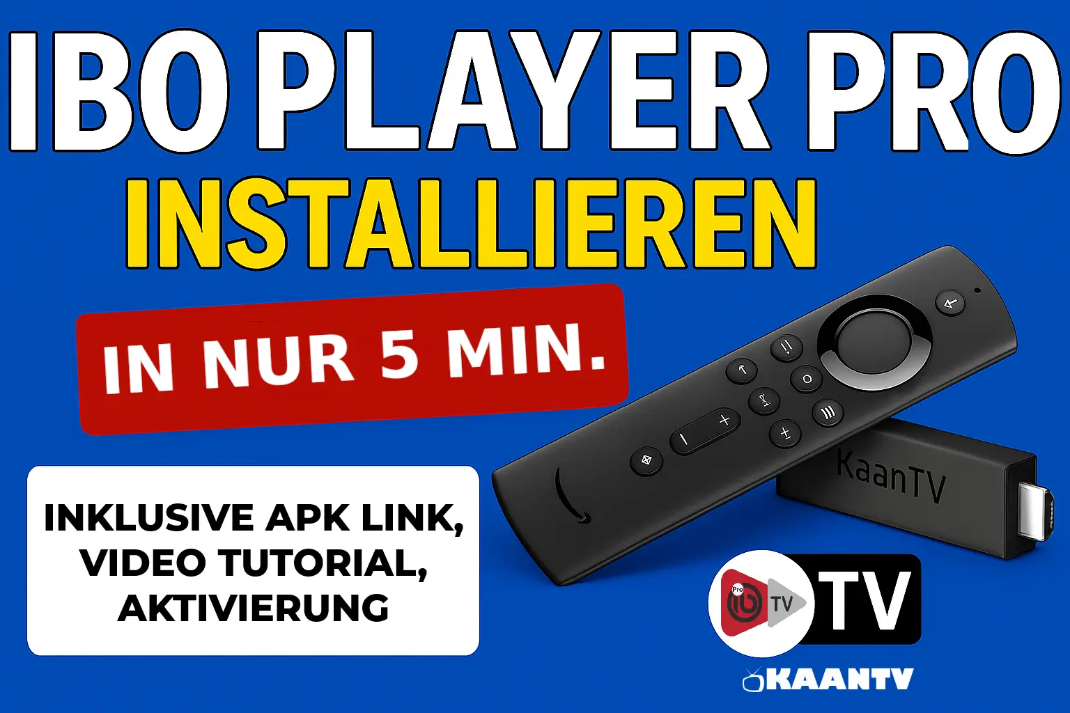 Ibo Player pro auf Fire TV Stick installieren 2025