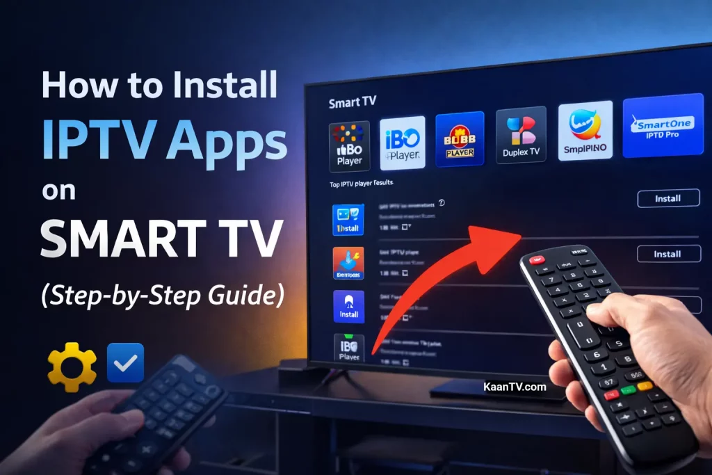 Install IPTV Apps on Smart TV